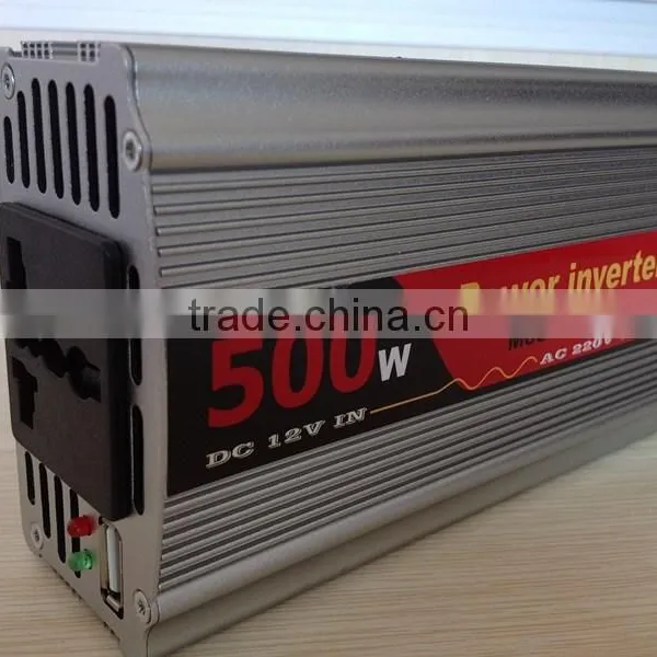 DC12/24V to AC220V 1000W, USB 5V 1000W Solar Grid Inverter photo-5