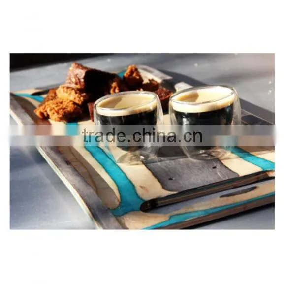 Serving Tray. Skateboard Wood Tray. Colorful Tray photo-2