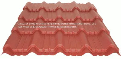 Glazed Tile Metal Roof Panel Making Machines photo-3