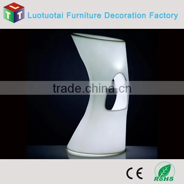 Rechargeable Battery Operated Illuminated Led Bar Chair/led Bar Stool photo-3