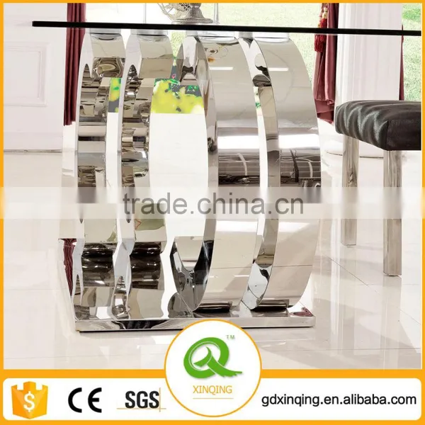 Tempered Glass Coco Dining Room Table Th286-1 photo-3