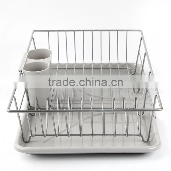 Kitchen Use Stainless Steel Kitchen Dish Drying Rack Draining Dish Rack photo-3