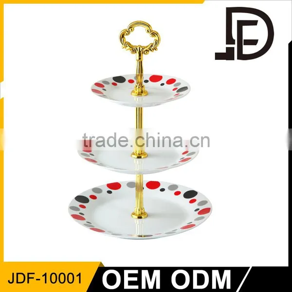 Drinkware Ceramic Plate, Printing Plate, Custom Printed Ceramic Plate for Cake