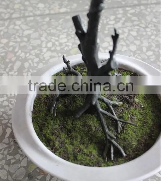 Man Made Resin Craft Artificial Led Light Bulb Potted Tree photo-5