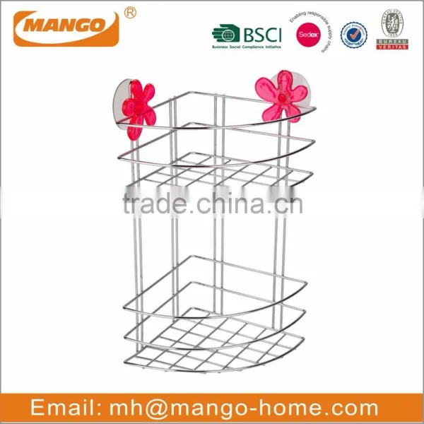 Flower Suction Decorative Suction Flower Metal Wire Toilet Paper Roll Holder photo-5