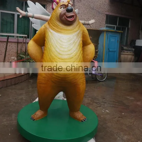 Fiberglass Movie Bears Cartoon Statue photo-4