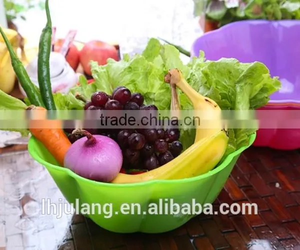 Wholesale Plastic Fruit Vegetable Basket / Plastic Fruit Vegetable Storage Basket photo-5