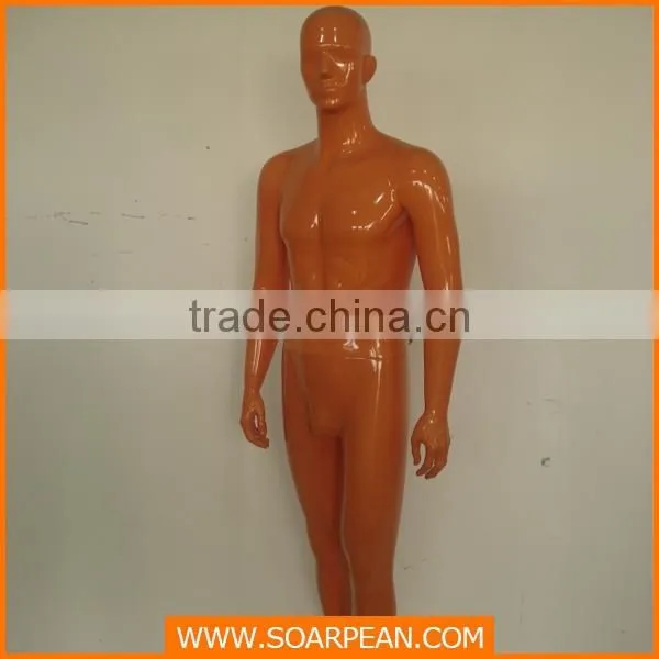 Fiberglass Realistic Male Mannequin Full Body Stand Mannequin photo-3