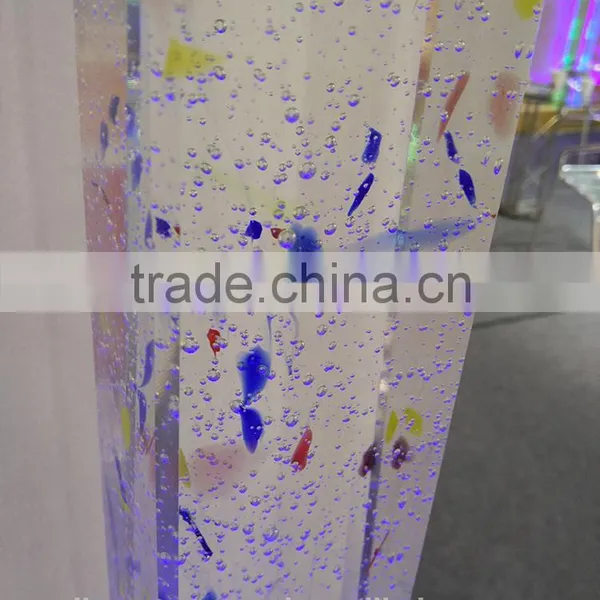 Wholesale Glass Crystal Multi-color Pillars for Home Screen photo-4