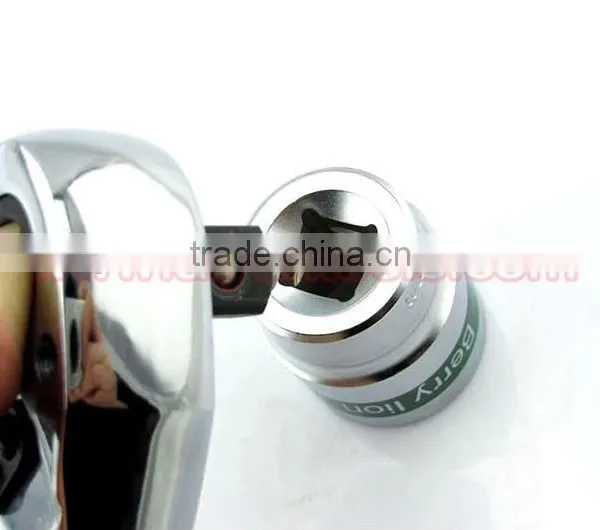 1/2" 3/8" 1/4" Ratchet Wrench (Socket Set) Quick Release Wrench 72t Cr-v photo-5