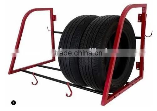 Commercial Truck Tire Rack Storage system