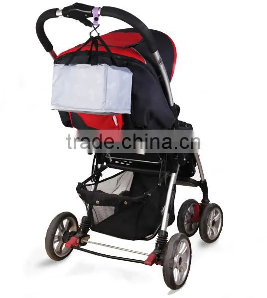Deluxe Fashion Multi-functional Diaper Bag for Stroller photo-6