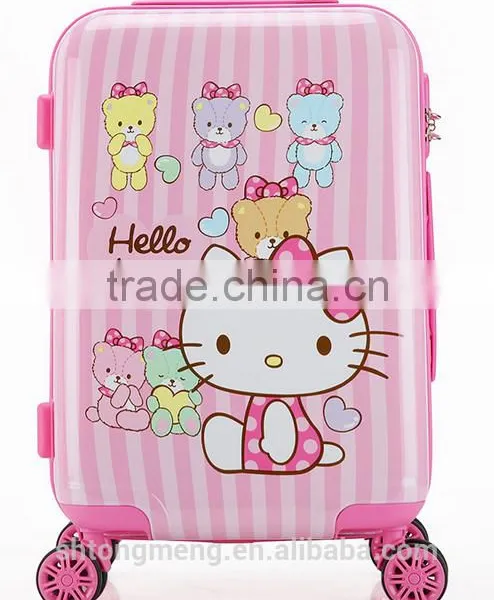 Luggage Suitcase Kids Trolley Case Carton Printing Case photo-2