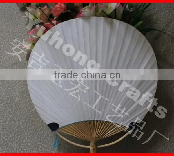 Top Sale Novelty Promotional Round Paper Hand Fan photo-6