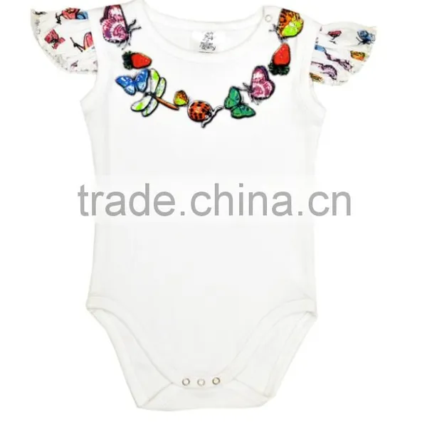 Newborn Baby Bodysuit 100% Organic Cotton White Baby Clothing Summer Style Sleeveless Clothes photo-4