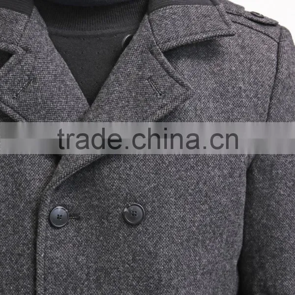 Classic Textured Long Coat photo-2