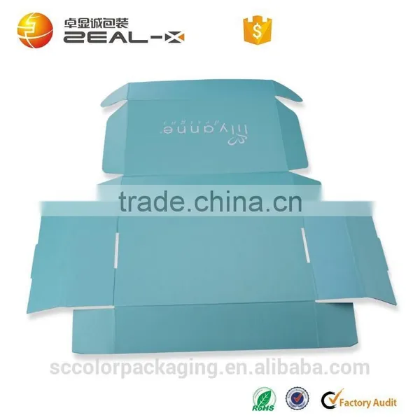2015 Newest Free Shipping Cheap Collapsble Blue Shipping Boxes For Luxury Soap photo-6