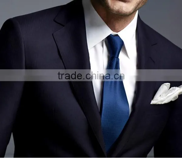 New Arrival Dark Blue Gents Suits Pant Coat Mens Business & Wedding Suit photo-6