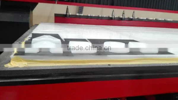 Japan Yaskawa Servo Motor With 25mm HIWN Square Rail Working Table Move Atc Cnc Router photo-3