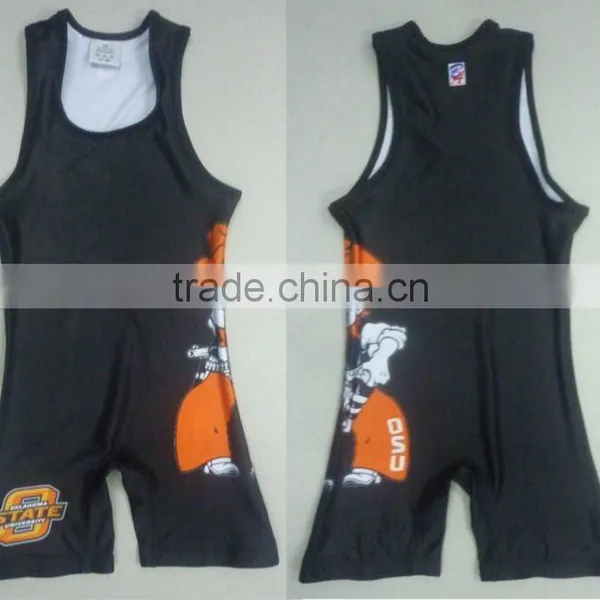 Men's Lycra Wrestling Suits, Wresting Singlets(full Sublimation Print One Side or Double Side)