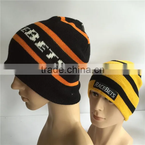 Fashion New Winter Computer OEM LOGO Adult Beanie Hat Knitted Factory Maker photo-2