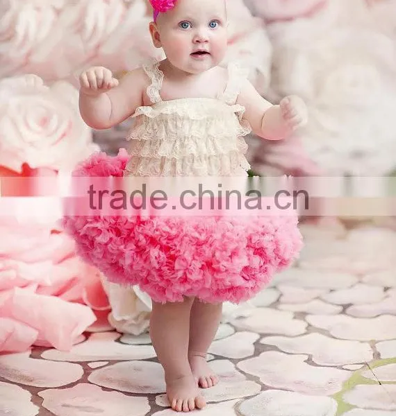 Hot Sale Baby Boutique Dresses TuTu Pettskirts Ruffle Fluffy TuTu Dress photo-5