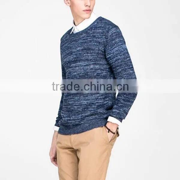 2016 New Fashion Fancy Colour Knitting Model Sweater for Men photo-5