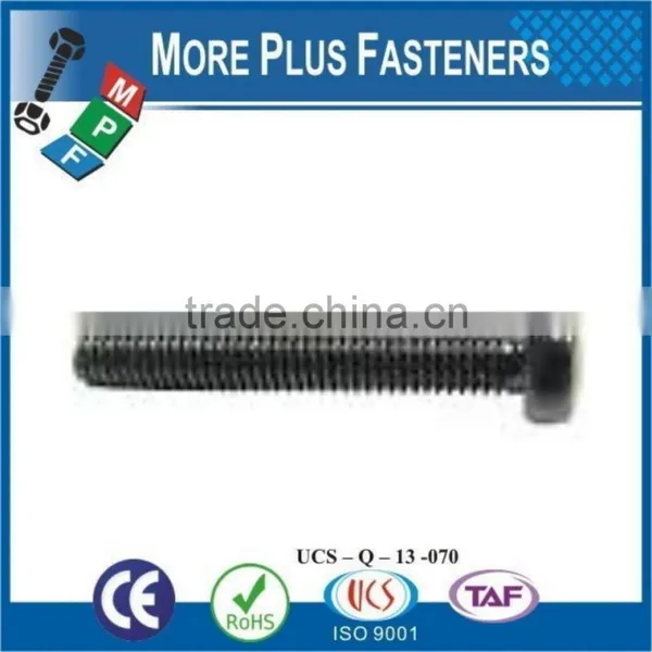 Made in Taiwan Black Nylon Philips Slotted Polycarbonated Slotted Stainless Steel Slotted Drive Binding Head Machine Screw photo-6