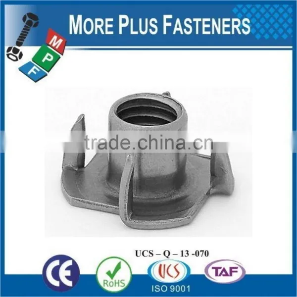 Made in Taiwan M4 Captive Zinc Plated M8 Metric Threaded Tee Nut photo-4