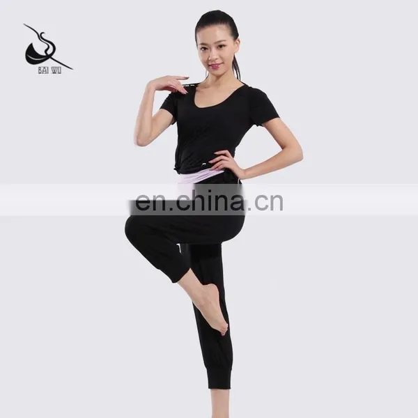11511202 &11512404 Soft and Comfortable Viscose Yoga Wear Fitness Wear photo-3