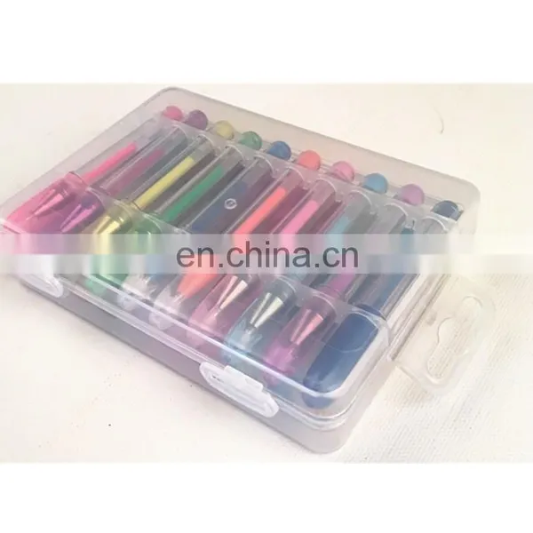 Attractive Plastic Portable 20 Colors Glitter Mini Gel Pen Pack for Office and School Use photo-5