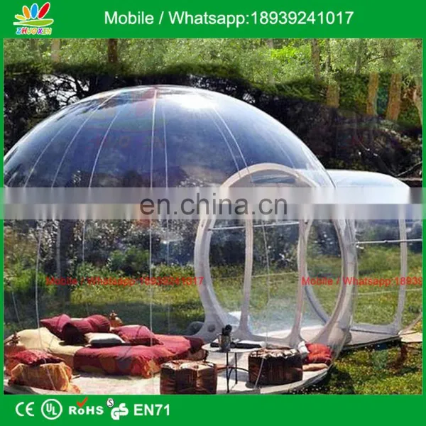 Family Stargazing Outwell Single Tunnel Camping Bubble Inflatable Tent