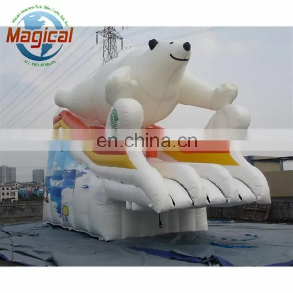 Hot Polar Bear Inflatable Water Slide Inflatable Slide Inflatable Pool Slide photo-2