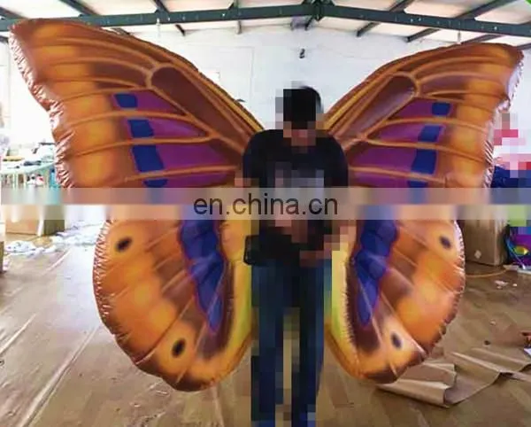 New Design Inflatable Butterfly Wing Costumes for Stage photo-2