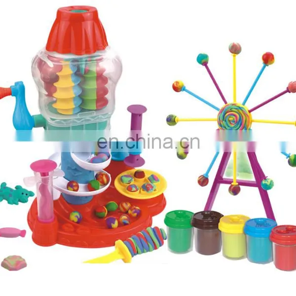 Funny Color Eco-friendly Play Dough Toy Set With EN71 photo-5