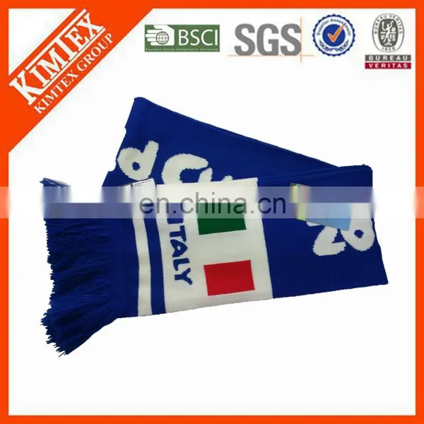 Promotional Winter Acrylic Knitted Soccer Scarf photo-4