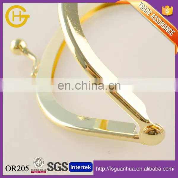 Colored Gold Finish Metal Frame for Wallet photo-6