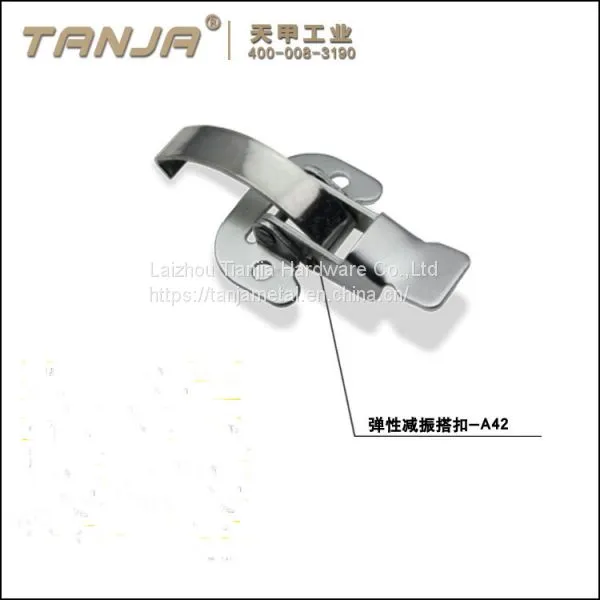 TANJA A42 galvanized steel buckle spring loaded toggle latch fastener