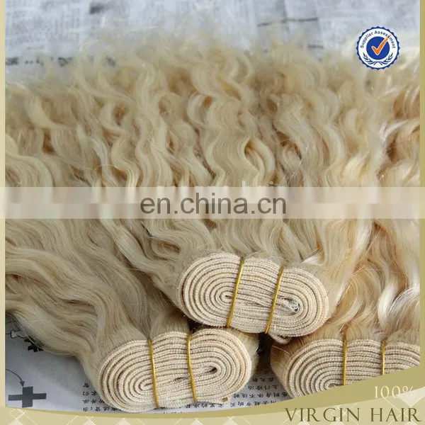 Hot New Products Hot Beauty African American White Natural Blonde Curly Human Hair Extensions photo-2