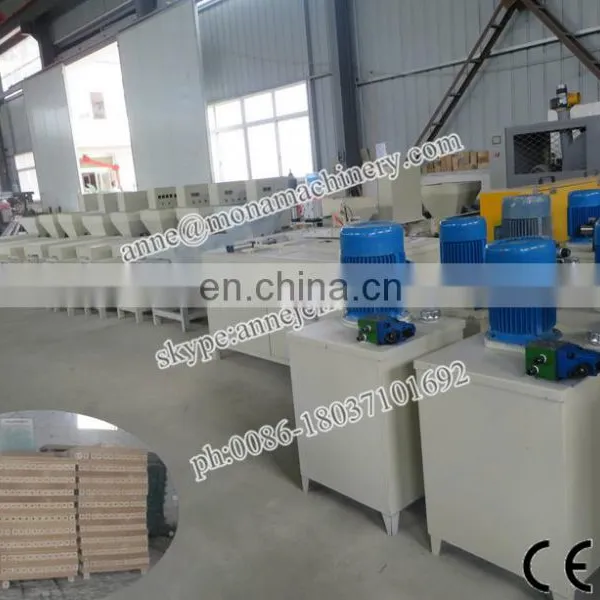 Two Head Wood Sawdust Hot Pressing Machine Wood Block Hot Press Machine With Factory Price photo-4