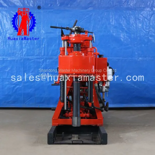 Hydraulic Water Well Drill Rig XY-150/small Rock Core Sample Drilling Rig 150m Depth so Easy High Speed Drill for Sale photo-3