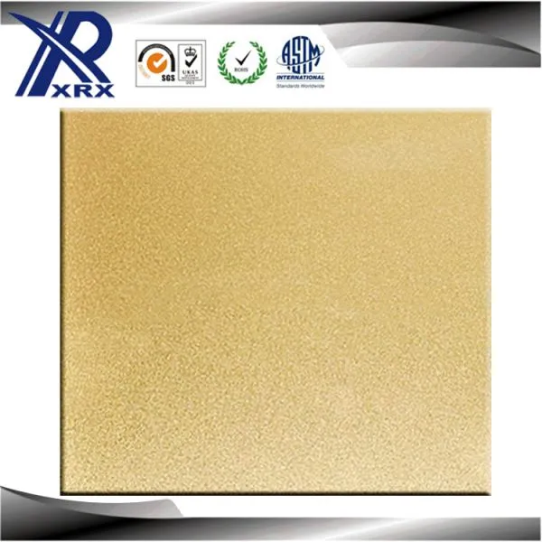 ASTM 304 Copper Color Stainless Steel Plate photo-4