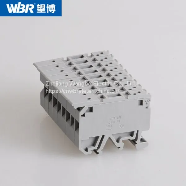 Fusible Fuse Terminal Fuse Terminal Pure Copper Connector UK5-HESI-LED 4mm photo-3