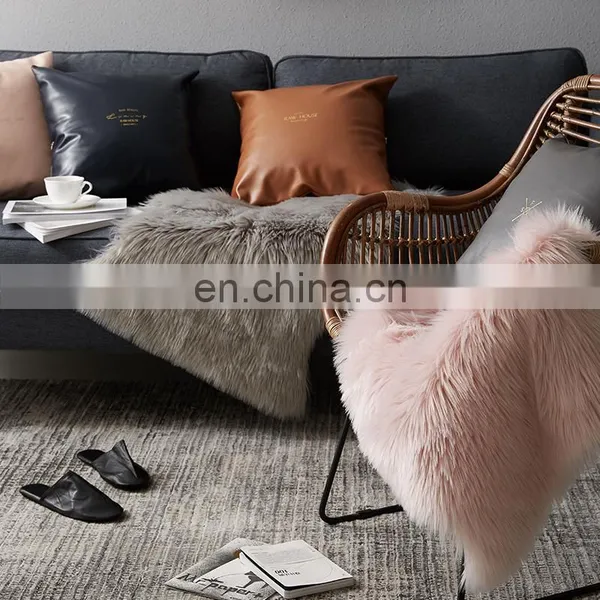 Amazon Hot Sale Home Deco Carpets Rugs Living Room Faux Fur Rug photo-6