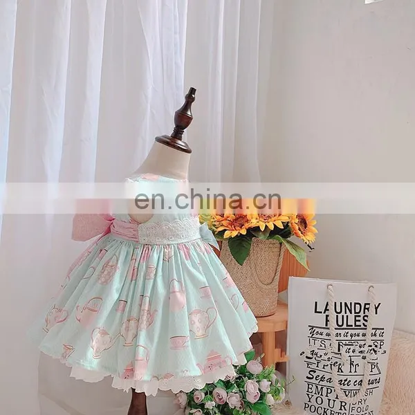 Spanish Kids Dress for Girls Princess Birthday Party Dresses Lolita Baby Girl Wedding Costumes Kids Clothing photo-2
