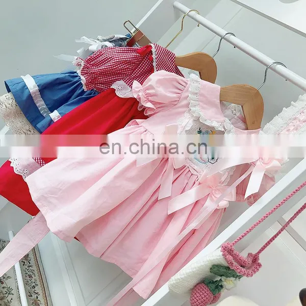 Arrivals Baby Dress Spanish Lolita Set Summer Short Sleeve Dress Clothes Toddler Girl Clothes photo-4