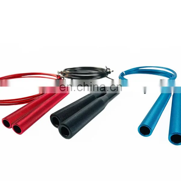 Custom Fitness Weighted Aluminum Jump Rope Bearing Adjustable Skipping Rope photo-6