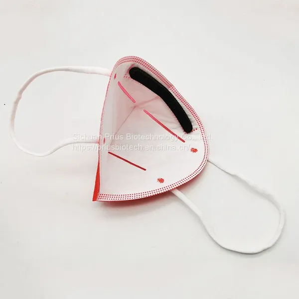 Red Color FFP2 Particulate Respirator Dust Mask CE En149 photo-2