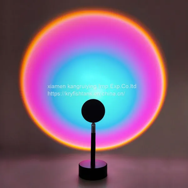 Factory Wholesale Indoor Living Room Bedroom Decoration Light Sunset Projection Lamp photo-3