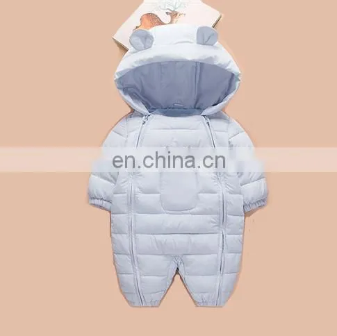 Newborn Infant Baby Boy Girl Winter Set Clothes Romper photo-3